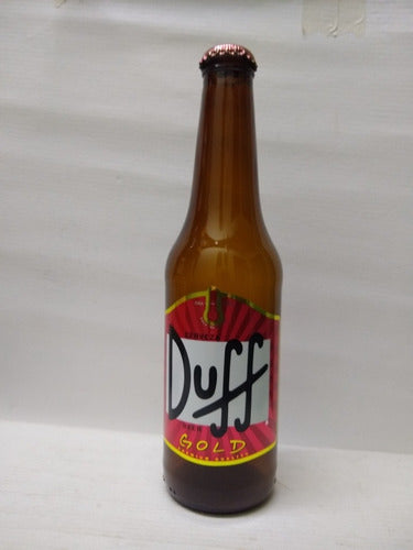 Botella De Cerveza  Duff  Beer Gold Premium Quality Vacia 2