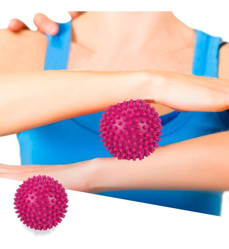 Textured Massage Ball Solid for Myofascial Release 16