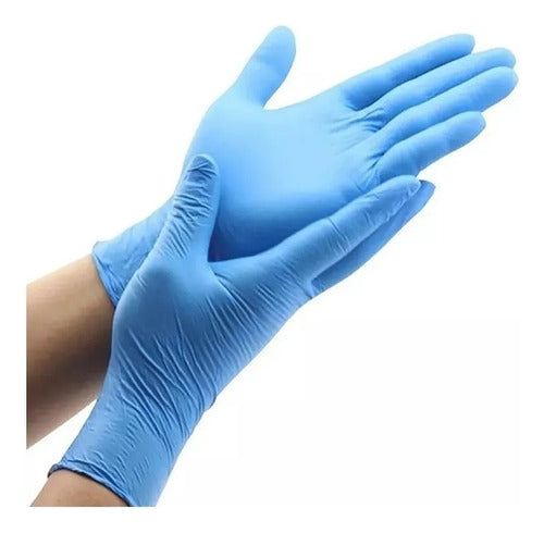 GC PRODUCTOS DETAILING Disposable Nitrile Gloves Blue X 100u 2