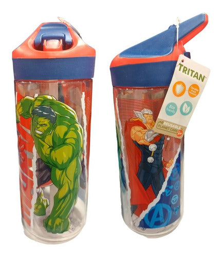 Marvel Tritan Bottle 620 Ml Avengers Original 0