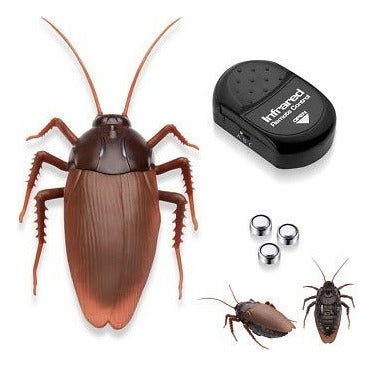 Control Remoto Falsa Fake Cucaracha Rc Juguete Broma Insecto 1