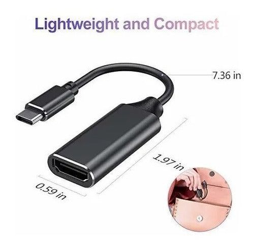 CG Usb C Male to HDMI Female Adapter 1