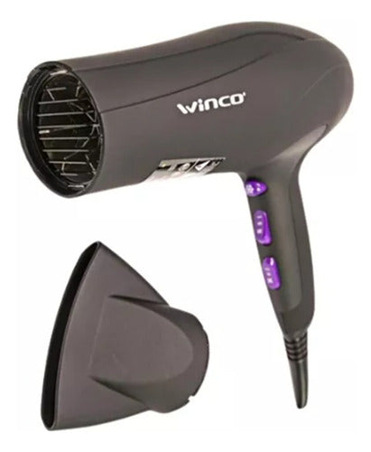 Winco Professional Hair Dryer 2000W Cold Hot Ionic 1