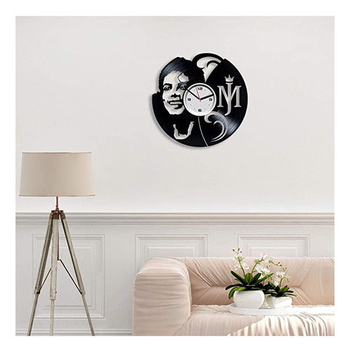 Reloj De Pared Kovides Pop King Michael Jackson Moonwalker . 2