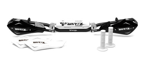 Wirtz Aluminum Handguards with Shock Metal Kit for Tornado 37
