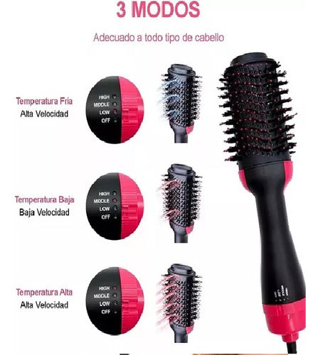 Cepillo De Pelo Secador, 2 En 1, One Step Hytoshy 2