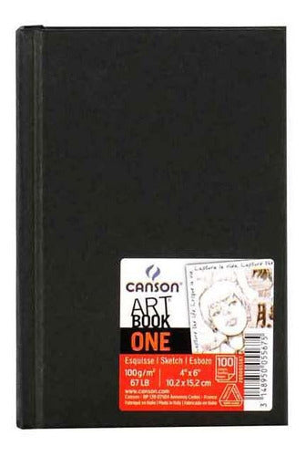 Bloco Sketchbook Canson Art Book One A4 98 Folhas 100g/m2 2