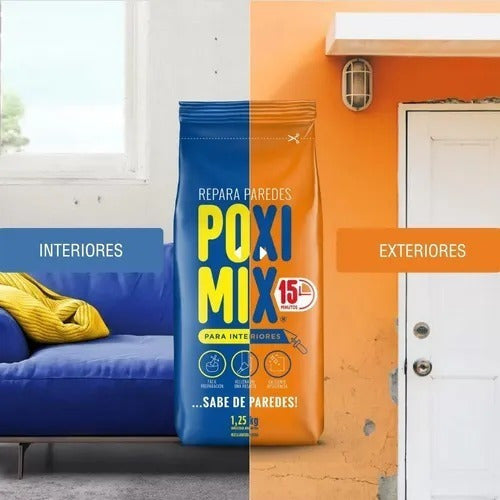 Poxipol Poximix Uso Interior Repara Grietas 500 Grs - Deacero 2