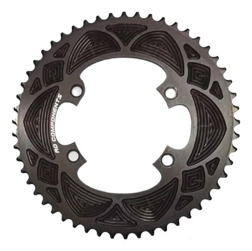 AD COMPONENTS Route Bicycle Chainring 52T BCD 110 4 Holes 0