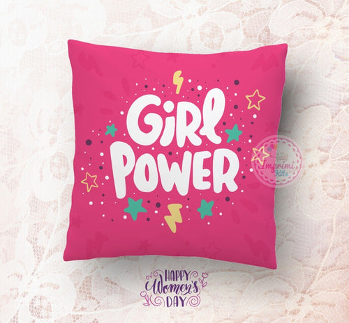 Plantillas Almohadones Dia De La Madre Girl Power Sublimar 2