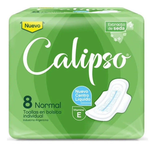 Calipso 50 Feminine Towels with Wings Pocket X 8 0