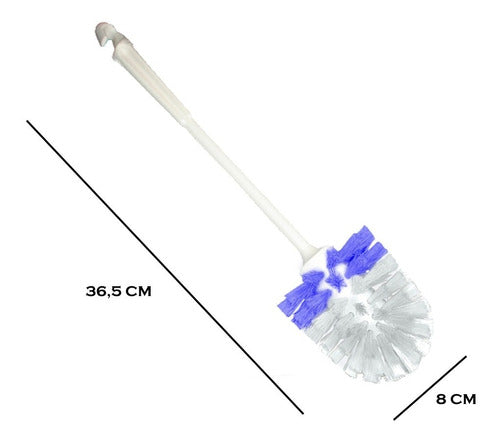 Colombraro Toilet Brush Cleaning Set with Base 1