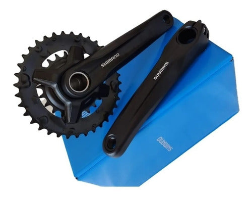 Shimano Plato Palanca Biplato MTB MT210 36-22 Hollowtech 1