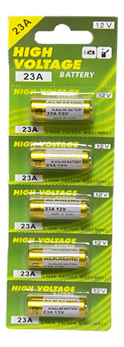 Pila Alcalina Pack X5 Celdas Seca 23a 12v 7