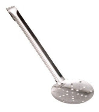 Stainless Steel Slotted Spoon Nº 10 Full Handle 0
