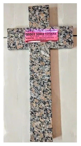 Casa Regadas Marble Cross 50x25 with Plate 1