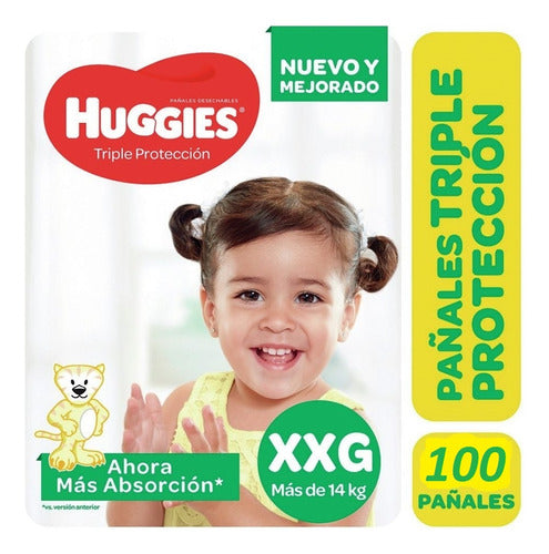 Huggies Classic Xxg X 100 0