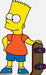 Bart Simpson Figure Skateboarding - Homero Lisa Marge 1