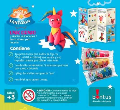 Masa Divermasa Unicornio Amigos De Fantasia Bontus Cod 471 1