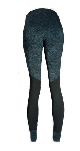 Women's Alait High-Waisted Printed Leggings with Strategic Cutouts 1