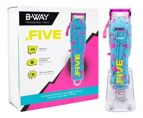 B-Way Five Wireless Hair Clipper 3C 0