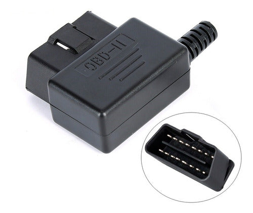 OBD-ElectricDiag OBD2 Male Connector SH 16 Pin for Complete Scanner Cable 1