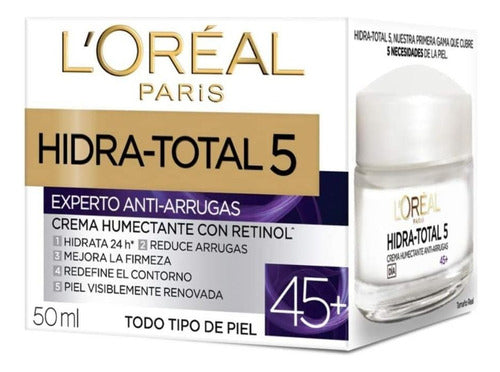 Crema L'oreal Hidra Total 5 +45 50ml 0