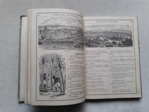 Primer Libro De Geografía De Smith Geografía Elemental 1880 3