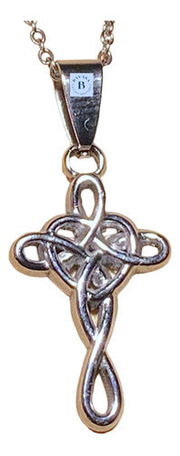 Surgical Steel Amulet Pendant Protection Luck Energy Om with Gift Chain 16