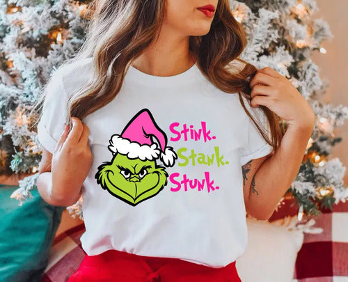 Plantillas Para Sublimar Remeras Navidad Grinch P291 0