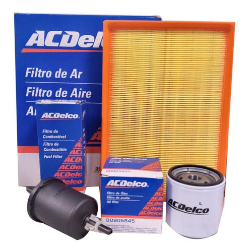 Kit Filtro Aire, Nafta, Aceite Originales Chevrolet Meriva 0