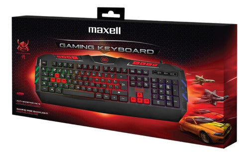 Maxell Samurai Gaming RGB Keyboard - Signetic 0