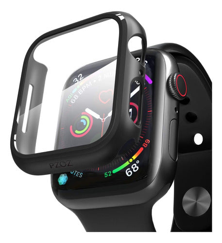 Generic Full Cover Protector with Tempered Glass Compatible with Apple Watch 45mm 2