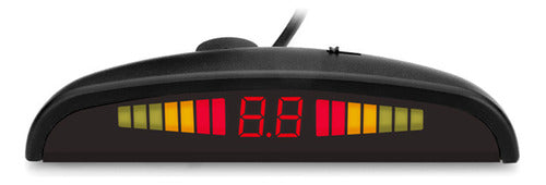 Guardtex GPS-8 Parking Sensor Kit Black Front Rear Black 2