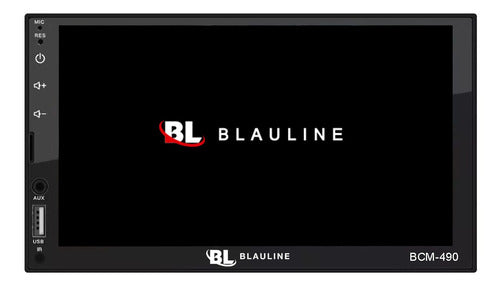 Blauline Touch Screen Stereo BT GPS + Steering Wheel Control 1