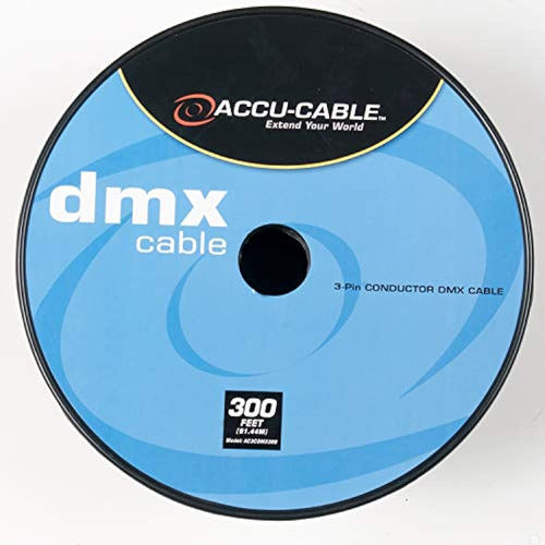 Accu Cable, DMX Stage Light Cable, 3 Bobina De Cable De Exte 0