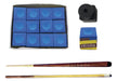 Kit 2 Tacos Pool Profesional 1.20m + Tizas X12 + Portatizas 2