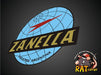 Calcos Zanella / Mundo / Tanque / Kit X 2 0