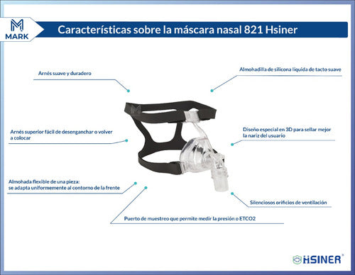 HSINER Nasal Mask Model 821 12