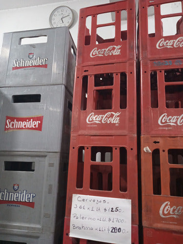 Esqueletos Para Envases Coca, Schneider, Quilmes. Excelentes 0