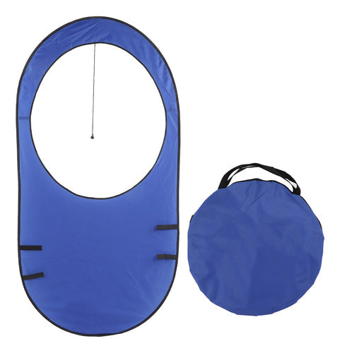 Tennis Target Trainer Powerti Window Blue Portable Nylon 0