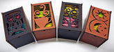 Dye 10 Wooden Tea Boxes with 2 Compartments Souvenir Fibrofacil C/té 2