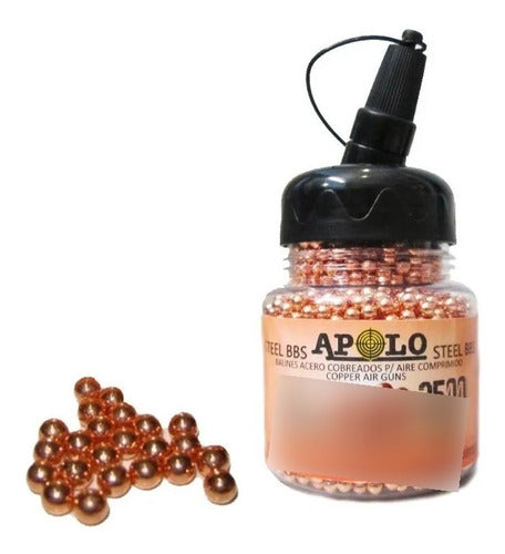 Apolo Steel BBs 4.5mm (.177) - 2500 Count Co2 El Jabali 0