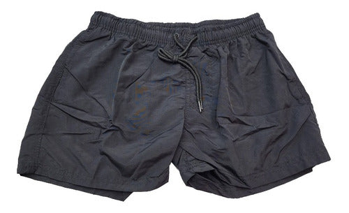 Men's Solid Quick Dry Imported Swim Shorts 16