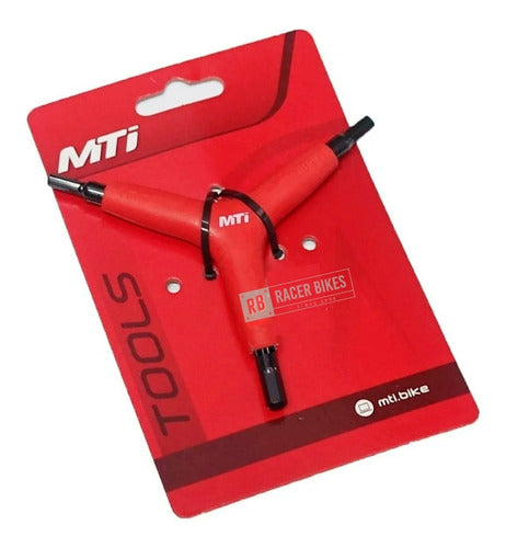 MTI Allen Key 3-Point 4/5/6 mm for Bicycles 0