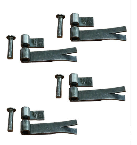 Generic Weld-On Hinges for Gates Reinforced Thickness 50mm X4u 0