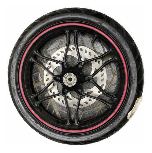 Complete Front Wheel Zanella Rz3 Assembled with Brake Disc 0
