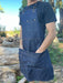 Lapaulita.deco Griller Apron with Jean and Leather Straps 0