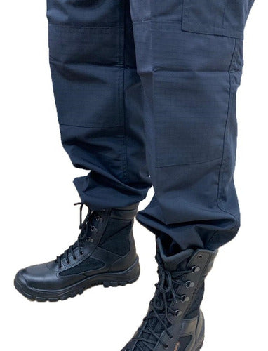 Tactical Police Ripstop Blue Special Sizes Pants 1