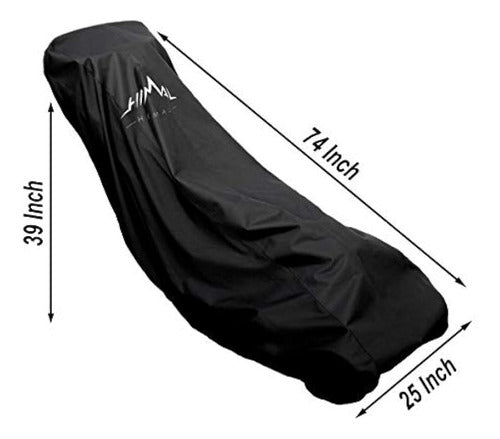 Himal Heavy Duty 600D Oxford Polyester Lawn Mower Cover 1